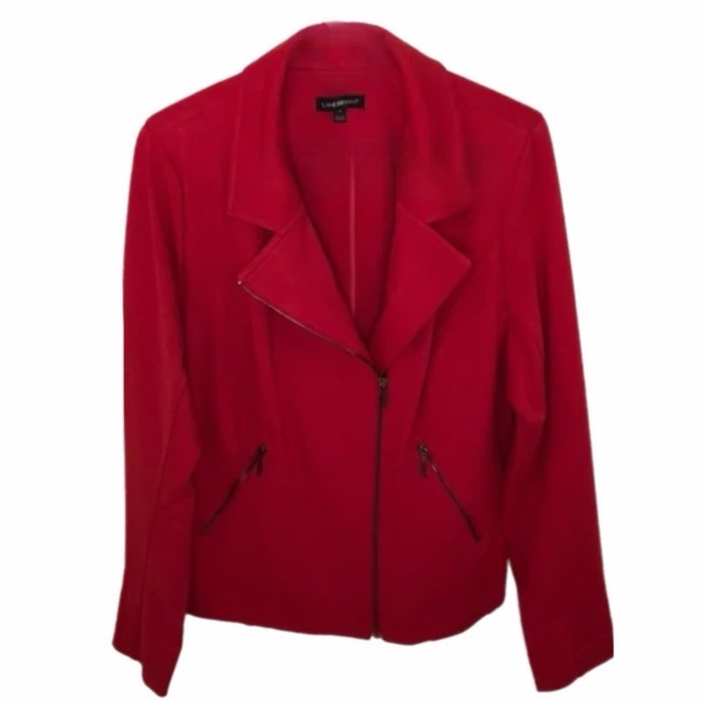 Lane Bryant Red Jacket - Picture 2 of 4